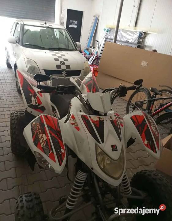 Quad Access sp 50 Zarejestrowany nieuszkodzony Poznań