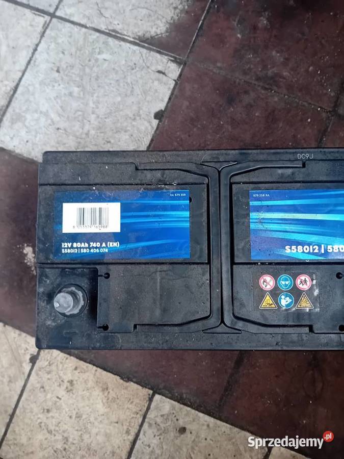 Akumulator 80 AH 740A ERA