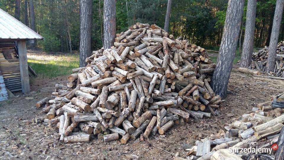 Sosnowe Sezonowane drewno opałowe podlaskie Siemiatycze
