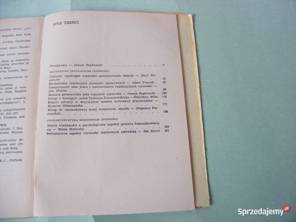 Osobowość a działanie Rozwój uczuć Studia teorią Oborniki Śląskie