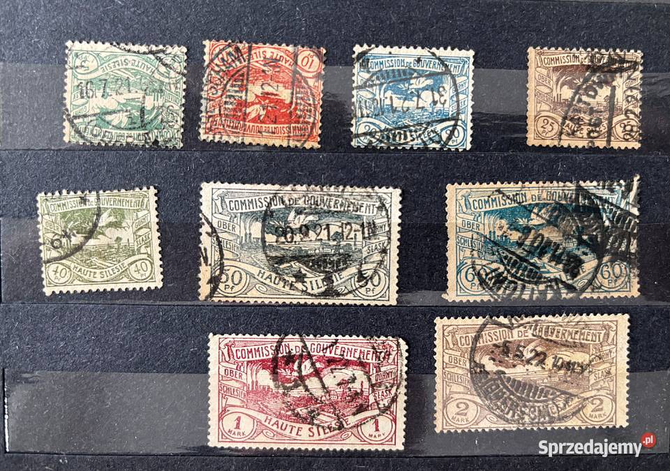 Znaczki plebiscytowe Górny Śląsk Warszawa