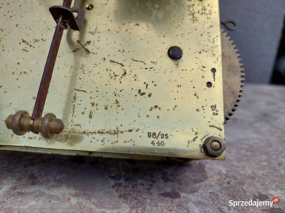 M101 Mechanizm starego zegara ściennego HAU Tczew