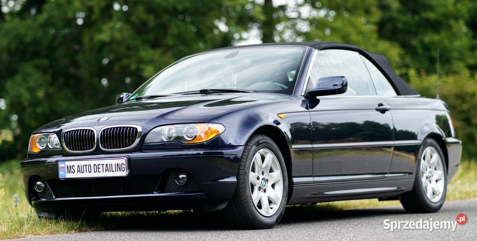 BMW E46 25 Cabrio Stan Idealny wielkopolskie Krzyż Wielkopolski