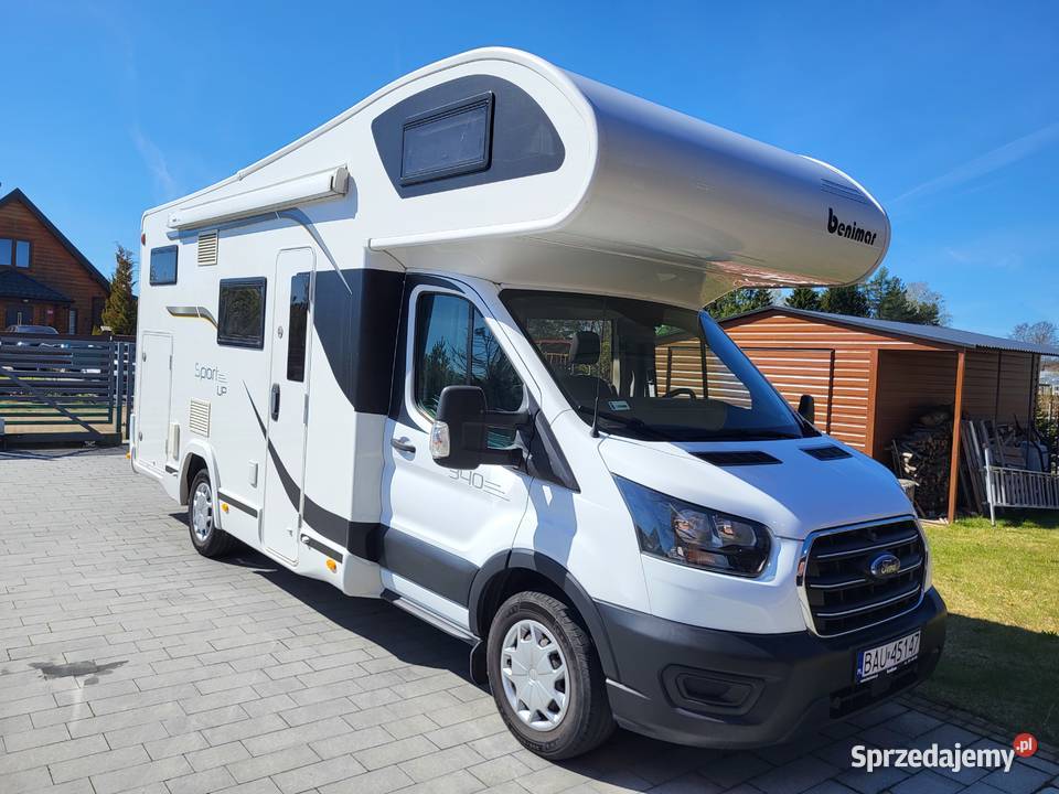 Benimar Sport 340 UP Kamper 2020 Ford Transit Rok produkcji 2020 podlaskie sprzedam