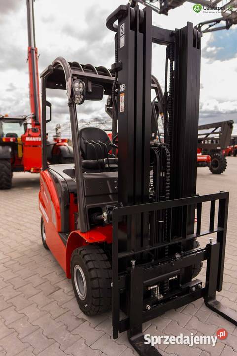 Elektryczny wózek widłowy Manitou ME 418 48V małopolskie Zator