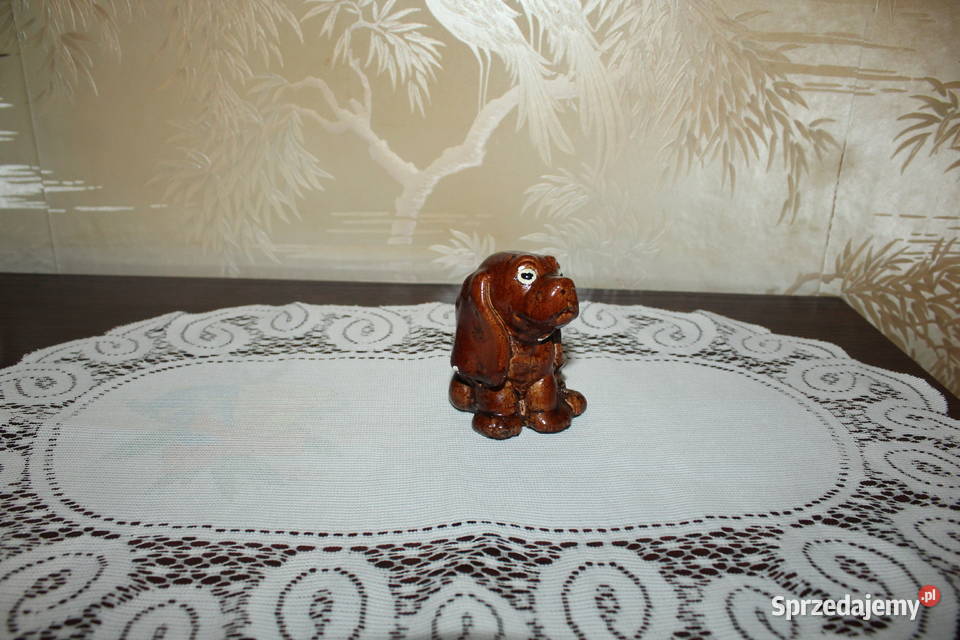 Piesek Porcelit Ceramika PRL śląskie Chorzów sprzedam