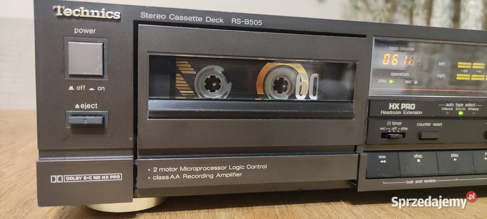 MAGNETOFON TECHNICS RSB505 Magnetofony Kutno sprzedam