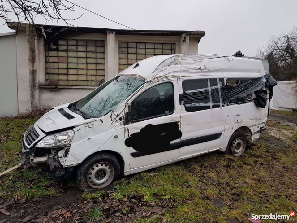 Fiat Scudo uszkodzony Scudo Cząstków