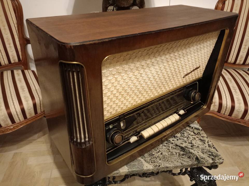 Zabytkowe Radio Lampowe TELEFUNKEN Concertino 6 Drawski Młyn