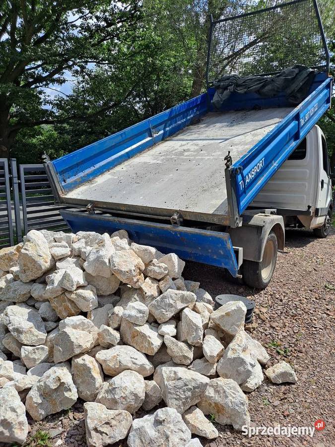 Kamień ogrodowy biały głaz białe głazy 50500 mm Kraków