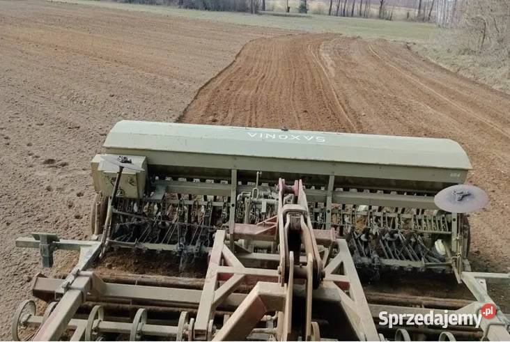 Siewnik Saxonia 3 metry na skrzyni olejowej podlaskie
