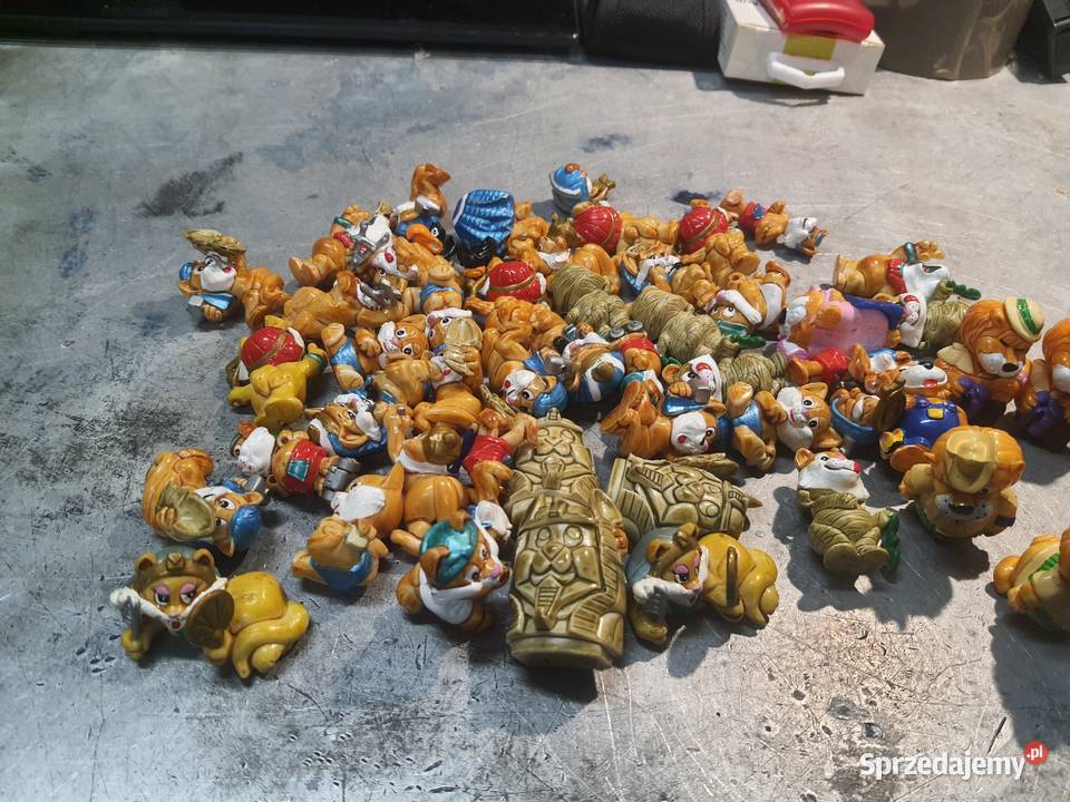 Stare Figurki z jajek niespodzianek Kinder Pozostałe Grodków