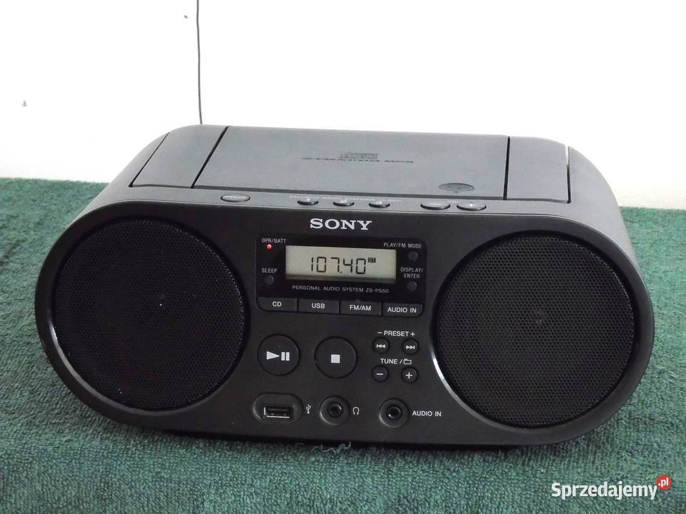 Zestaw audio Sony CD USB radio AUX WYSYŁKA podkarpackie Jasło