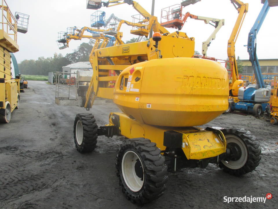 Podnośnik koszowy 16 m Manitou 160ATJ 4x4x4 UDT wielkopolskie Pleszew