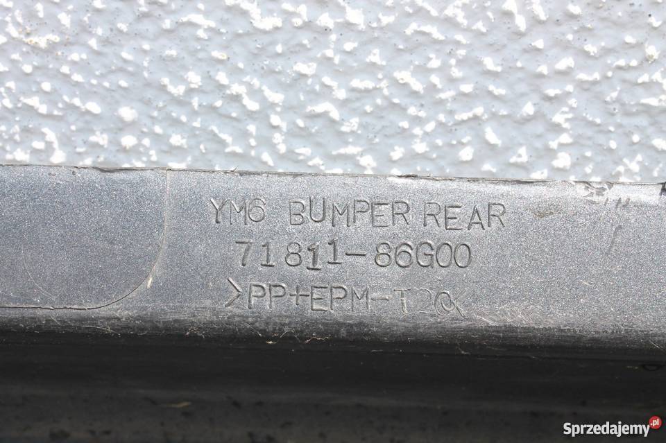 ZDERZAK TYŁ SUZUKI IGNIS 7181180G00 Zielona Góra sprzedam