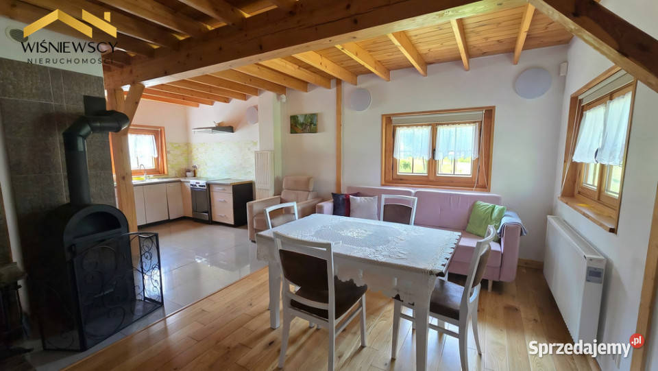 Drewniany dom linii brzegowej 60 m2 Markusy