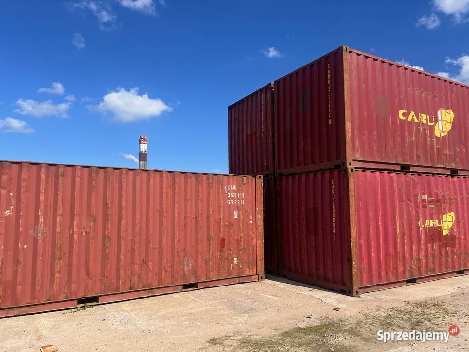 Kontener morski magazynowy budowlany 20 DV Gdynia sprzedam
