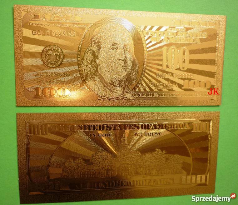 ZŁOTY BANKNOT ZESTAW 1 2 5 10 20 50 100 DOLAR śląskie Sosnowiec