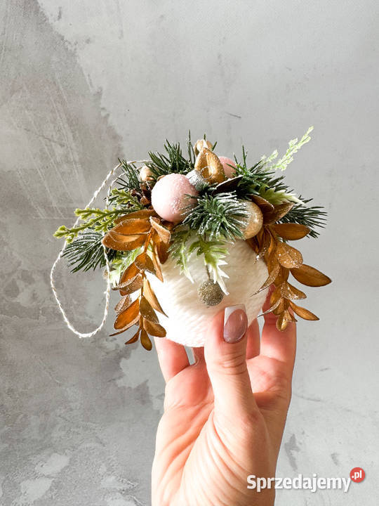 Bombka świąteczna rozmiar M Zielona Góra