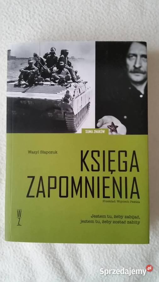 KSIĘGA ZAPOMNIENIA 2014 WYSOKI ZAMEK Wasyl lubelskie sprzedam