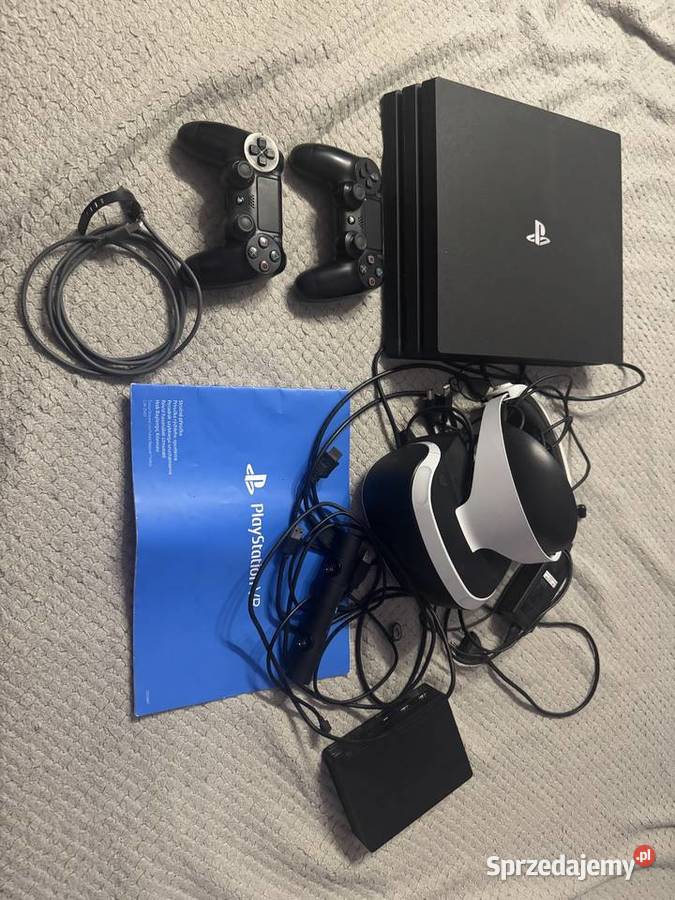 Konsola Sony 4 Pro VR 2 pady śląskie Mikołów