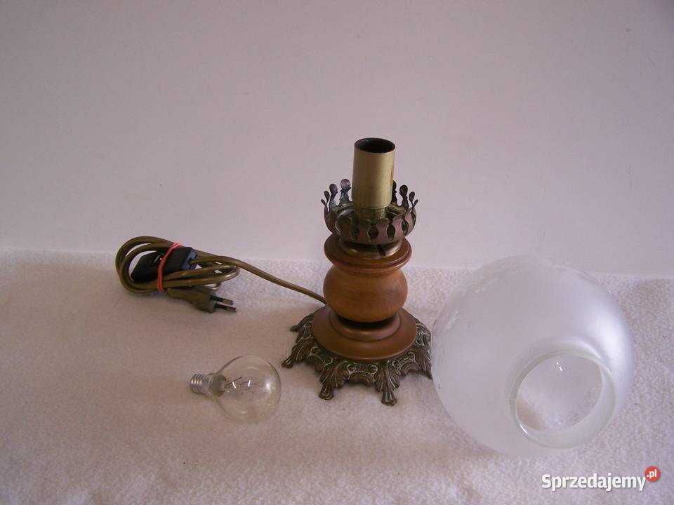 Lampa stołowa nocna w stylu retro elektryczna Lampy