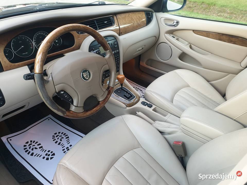 Jaguar XType 21 V6 Benzyna z LPG 2002r Skóry immobilizer