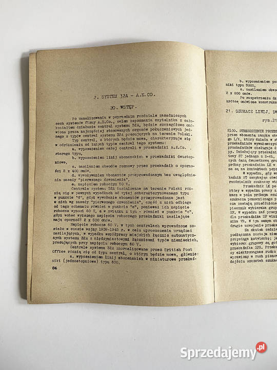 Systemy telefonicznych central automatycznych Rok wydania 1950 Warszawa