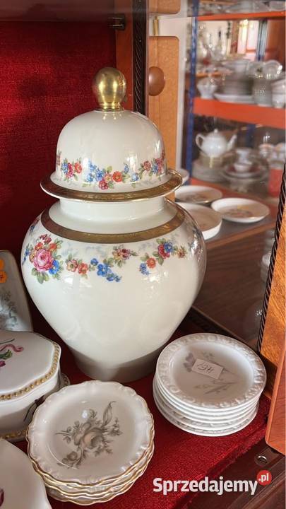 Rosenthal Maria Biała porcelana z motywami