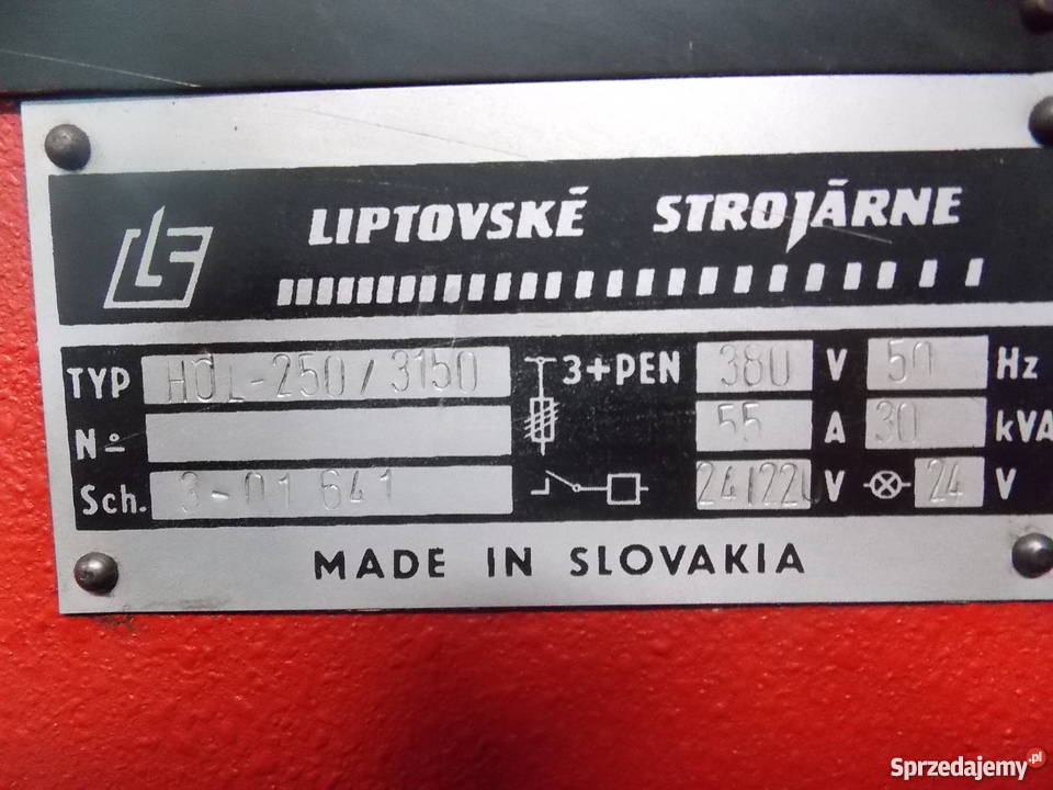PRASA KRAWĘDZIWA CNC HOL 3150250ton PRZEGLĄDZIE Pleszew