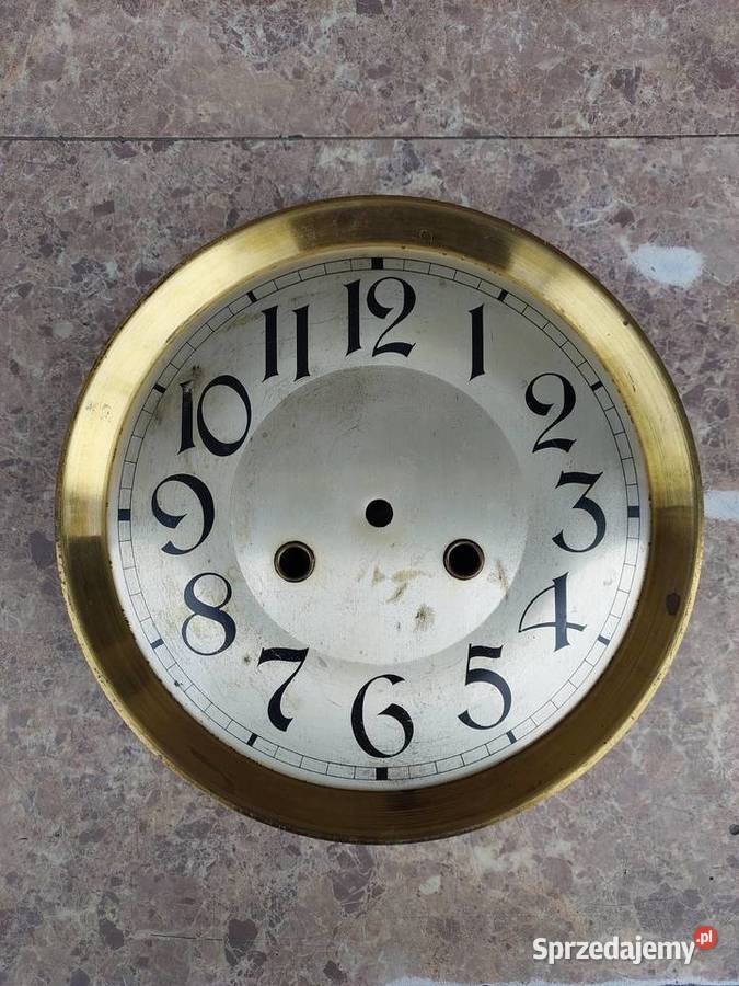 726 Tarcza starego zegara ściennego 205 5632 Tczew