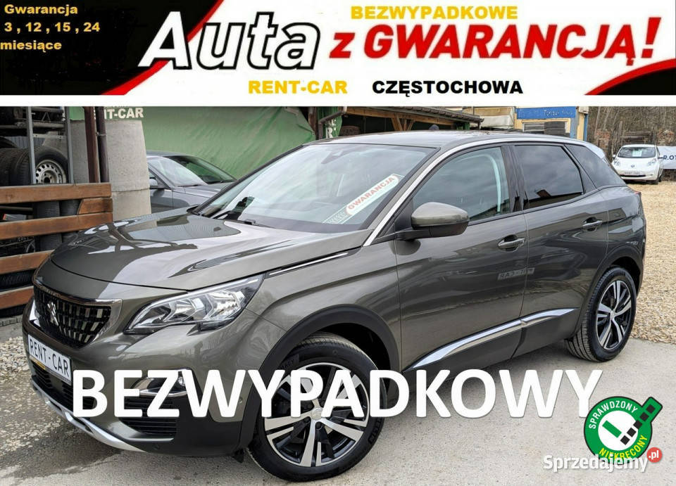 Peugeot 3008 12i130OPŁACONYBezwypadkowy 1199cm3 Częstochowa