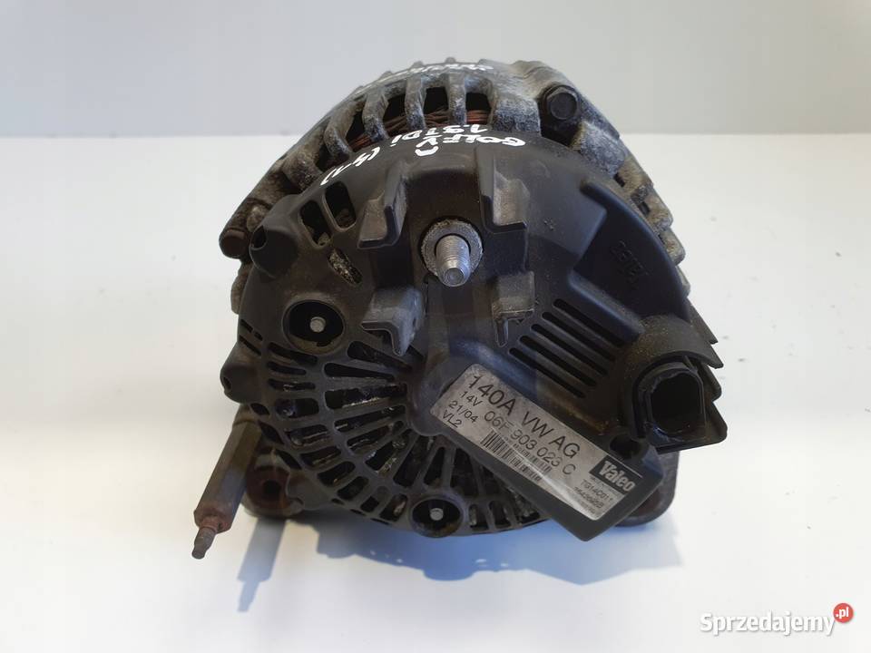 VW Golf V 19 TDI ALTERNATOR valeo 06F903023C Janów