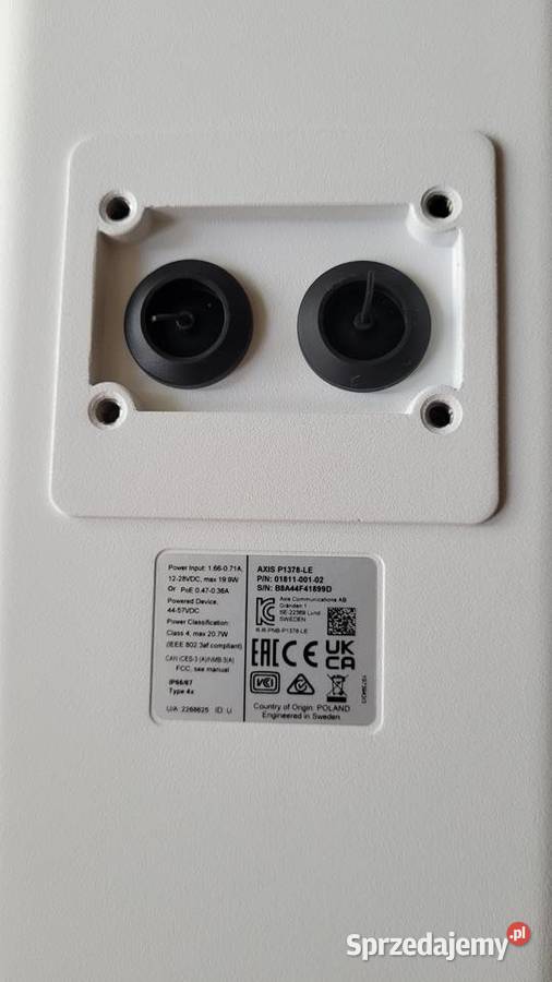 Kamera Axis P1378LE mazowieckie