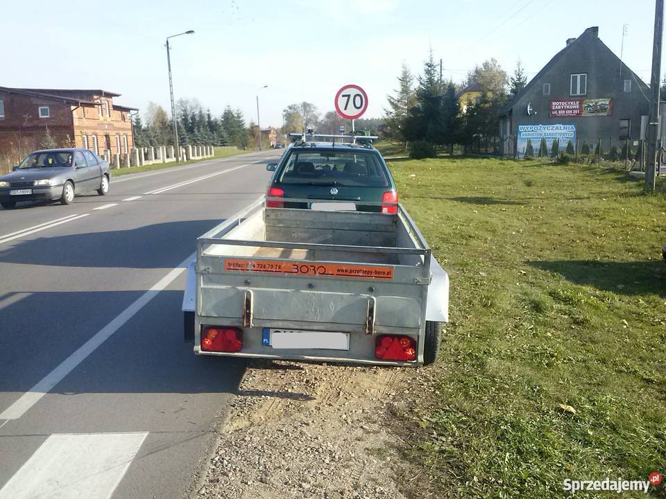 Przyczepka lekka 750 dwuosiowa BORO Giżycko