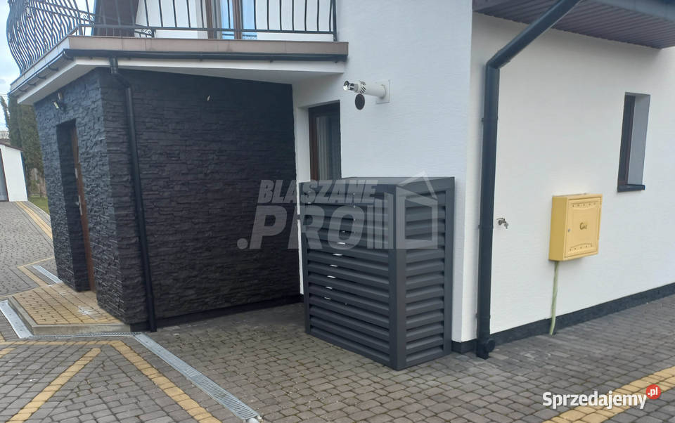 Osłona pompy ciepła 110x50x150 antracyt GP329 śląskie