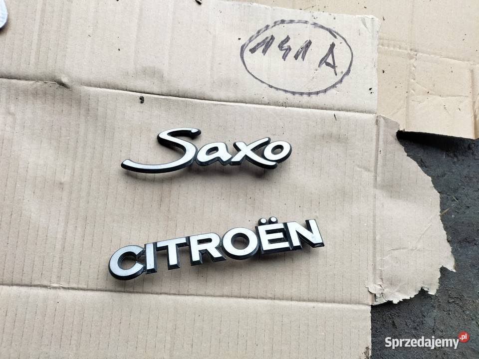 CEITOEN SAXO 2 II ZNACZEK EMBLEMAT NAPIS Kamień-Kolonia