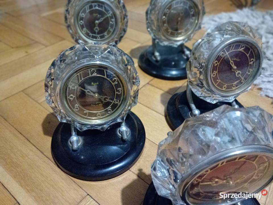 Stare mechaniczne zegarki MAJAK czasy PRL