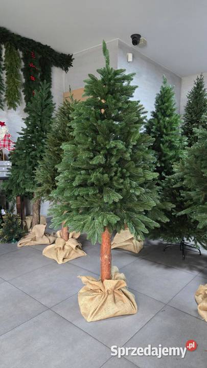 Choinka sztuczna Świerk RealTree 3D na PNIU 160 zielony Boże Narodzenie Koziegłowy sprzedam