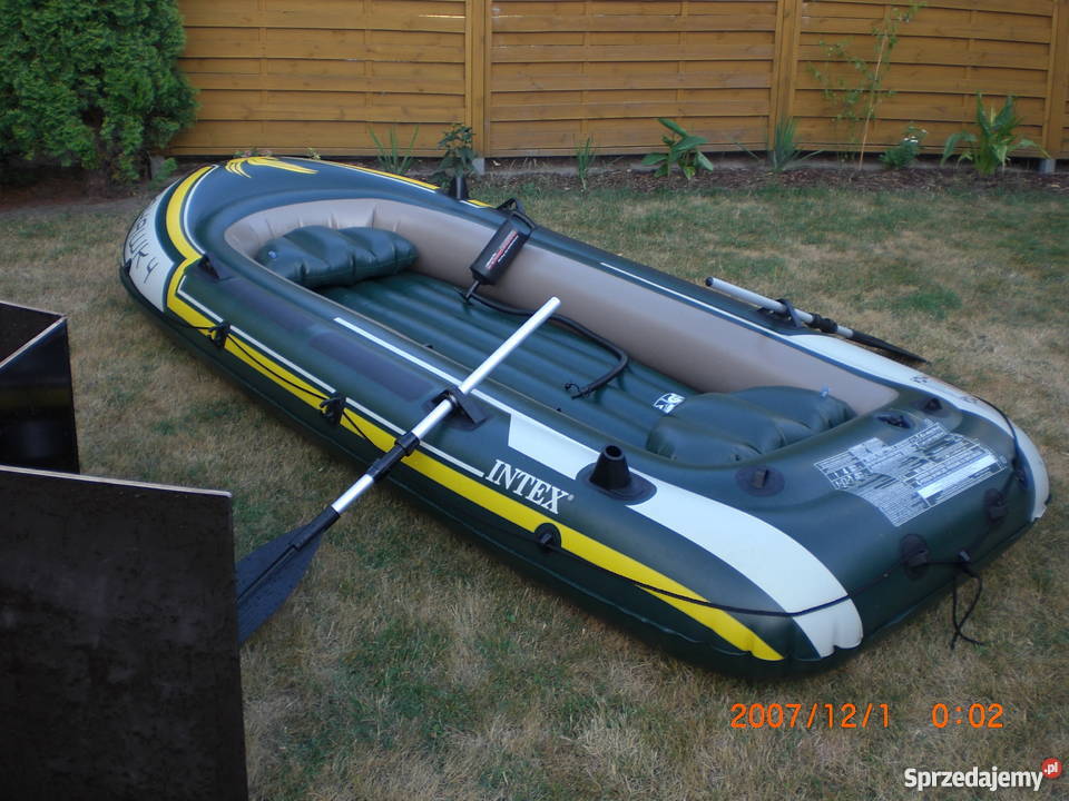ponton dmuchany Seahawk 4 cztero osobowy Koronowo