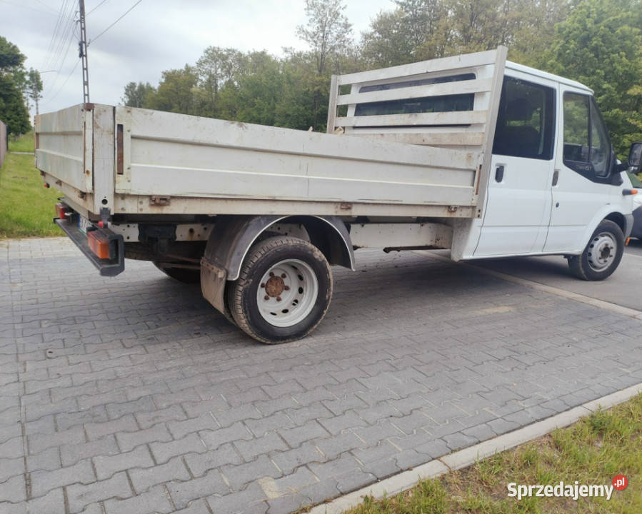Ford Transit Doka 7 osób na bliźniaku skrzynia 2402cm3 Chełm Śląski