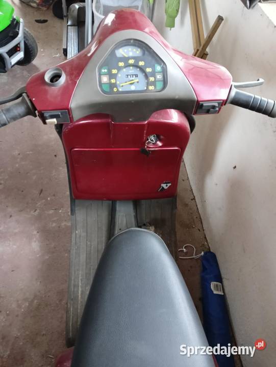 Vespa PK 50 XL Klasyk bordowy Świnki