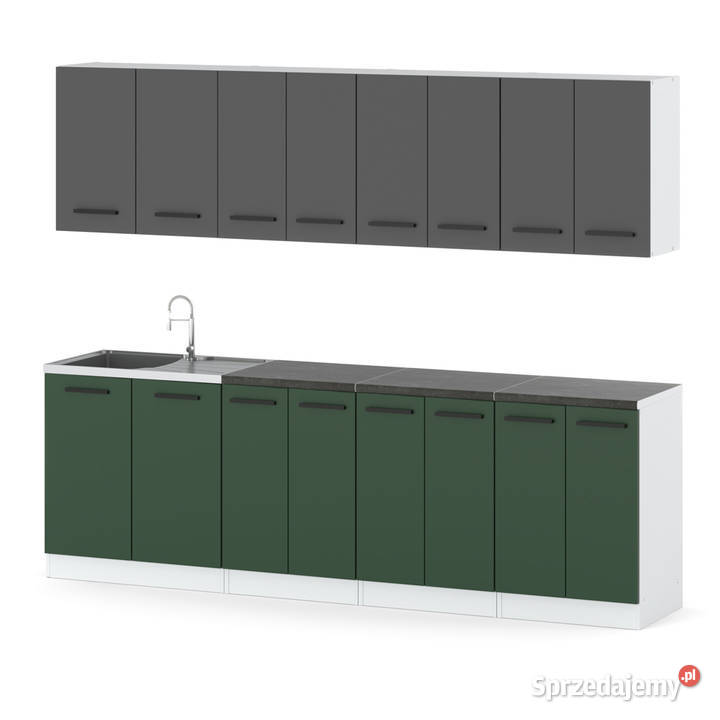 Kuchnia Vero 26m Modułowa Z Blatem Duża Biała warmińsko-mazurskie