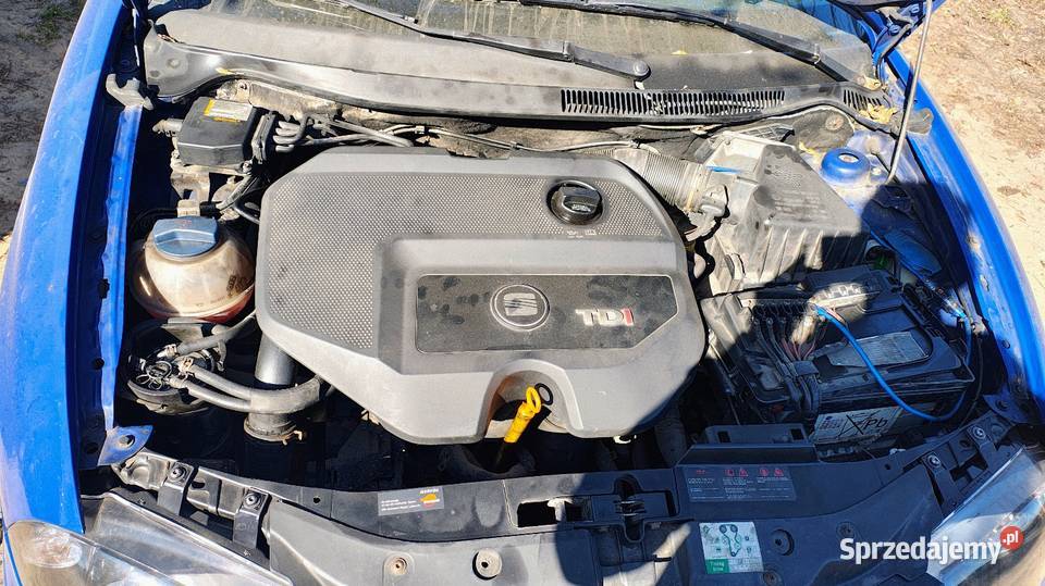 Seat ibiza 19 TDI 2002 r niebieski śląskie Rybnik