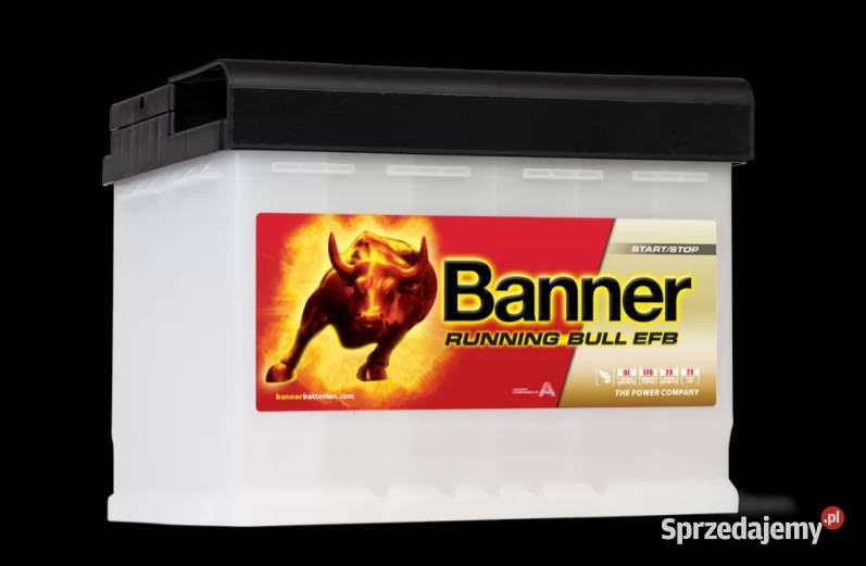 Akumulator Banner Running Bull Pro 58511 EFB Poznań sprzedam