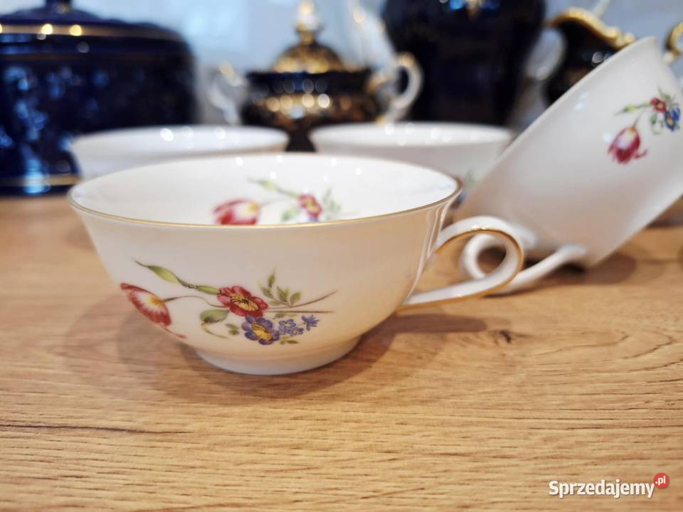 Zestaw 6 Filiżanek porcelana Bavaria warmińsko-mazurskie Braniewo