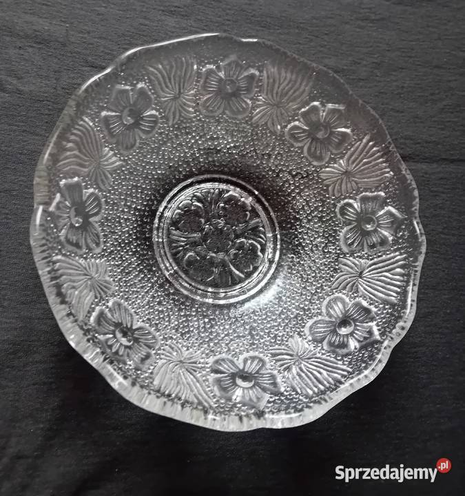 Salaterka Bratki HSG Ząbkowice Autor Projektu Porcelana i szkło Koźminek