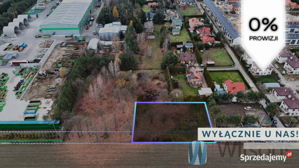 Działka Kolonia Warszawska Przezorna 1700 metrów sprzedam