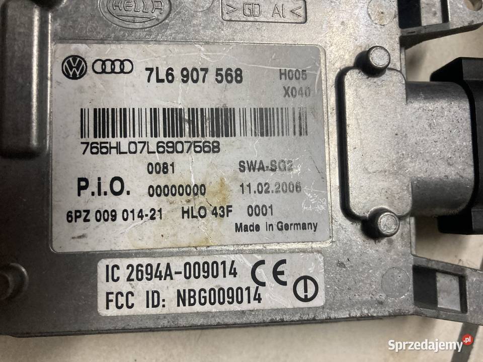 STEROWNIK ASYSTENT 7L6907566A 7L6907568 wielkopolskie Rakoniewice