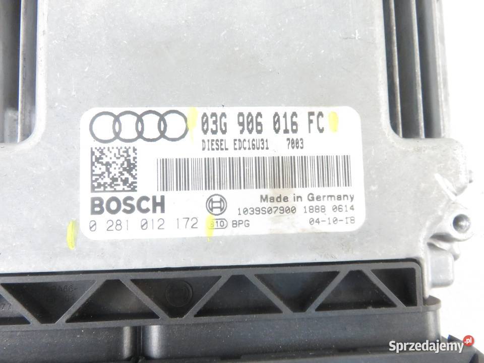 STEROWNIK AUDI A4 B7 20 TDI 03G906016FC